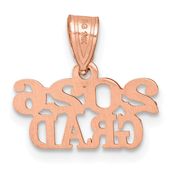 Lovely Rita's Charms & Pendants 14K Rose Gold Polished Finish 2026 GRAD Charm