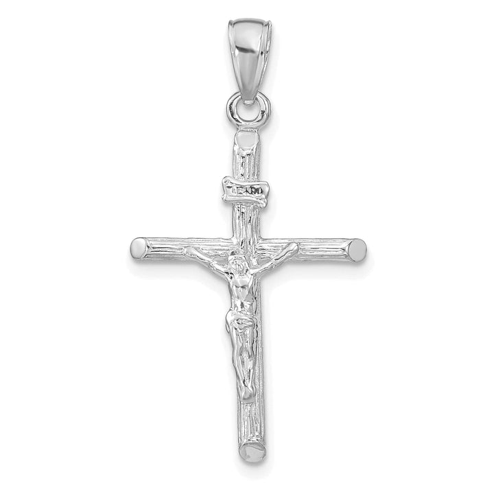 Lovely Rita's Charms & Pendants 14K White Gold Classic INRI Cross Pendant