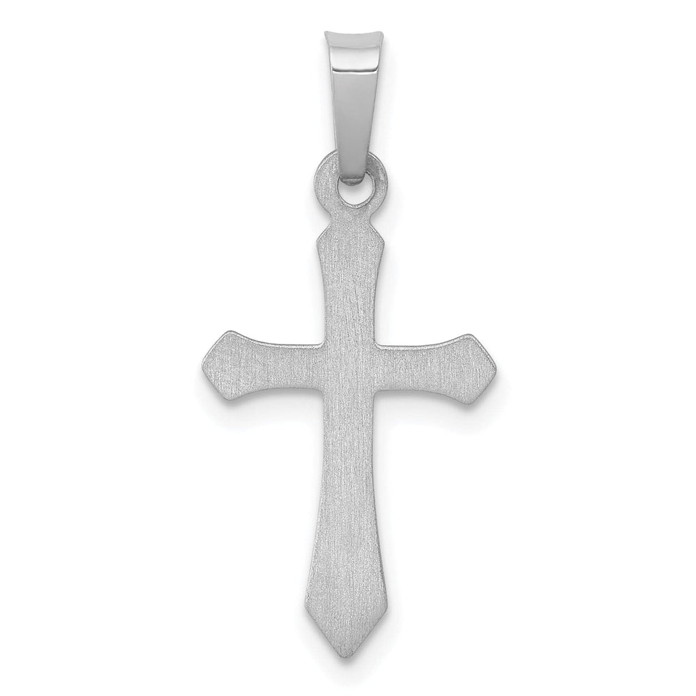 Lovely Rita's Charms & Pendants 14K White Gold Classic Polished Passion Cross Pendant