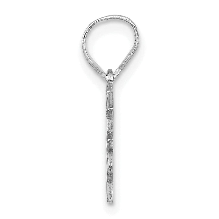 Lovely Rita's Charms & Pendants 14K White Gold Graduation Cap 25 Tassel Charm