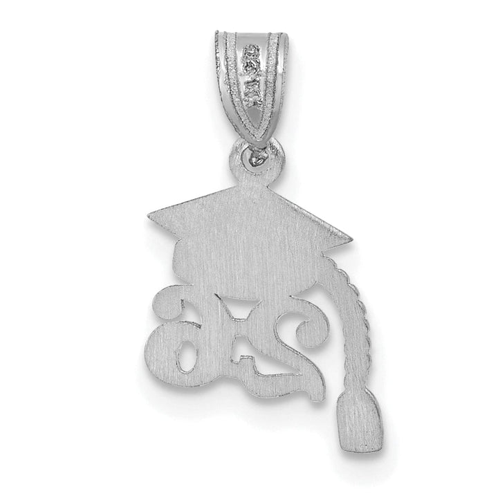 Lovely Rita's Charms & Pendants 14K White Gold Graduation Cap 26 Tassel Charm