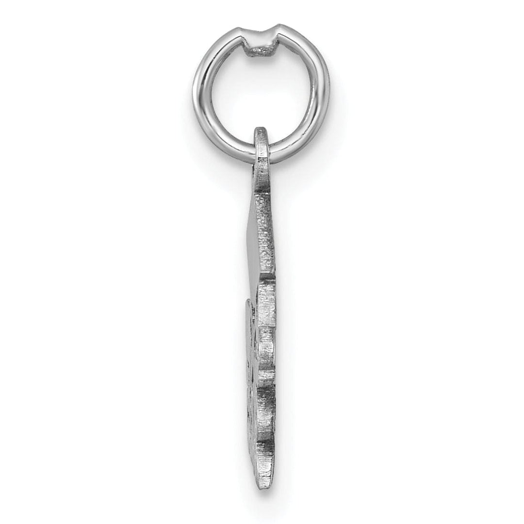 Lovely Rita's Charms & Pendants 14K White Gold Graduation Cap Diploma 2025 Charm