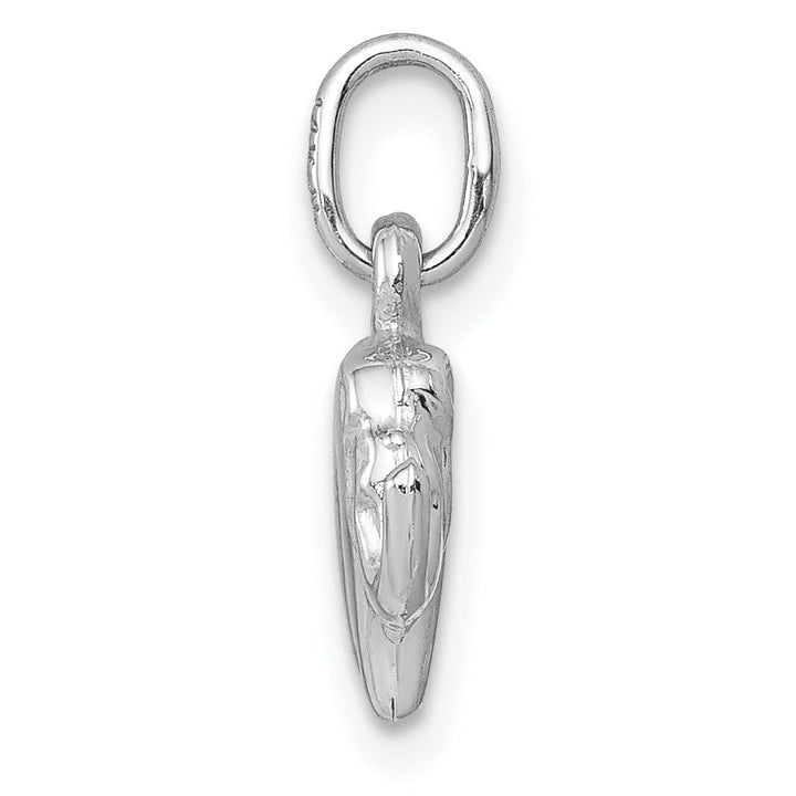 Lovely Rita's Charms & Pendants 14k White Gold Small Polished Finish Elephant Pendant