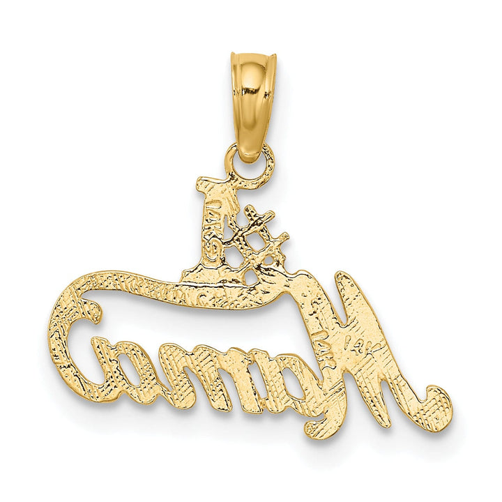 Lovely Rita's Charms & Pendants 14k Yellow Gold #1 MAMA Charm Pendant