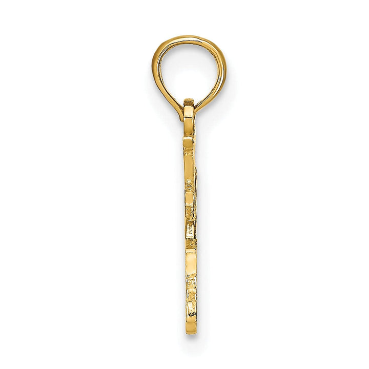 Lovely Rita's Charms & Pendants 14k Yellow Gold #15 Cut-out Heart Pendant