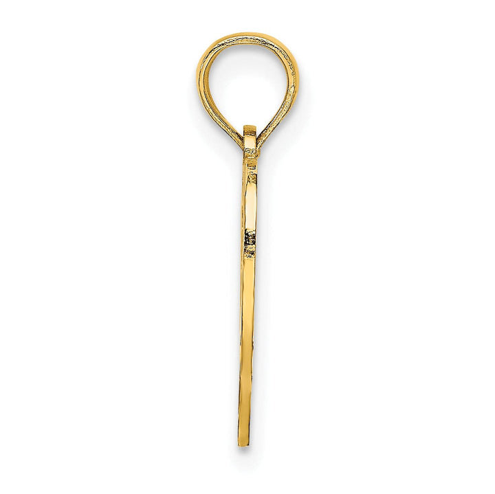 Lovely Rita's Charms & Pendants 14k Yellow Gold 16 Inside Heart Design Pendant