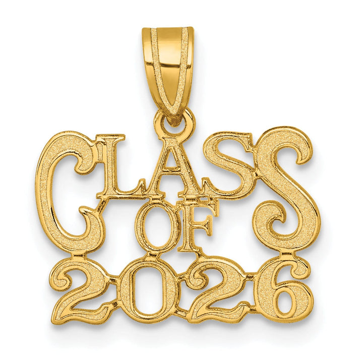 Lovely Rita's Charms & Pendants 14k Yellow Gold CLASS OF 2026 Charm