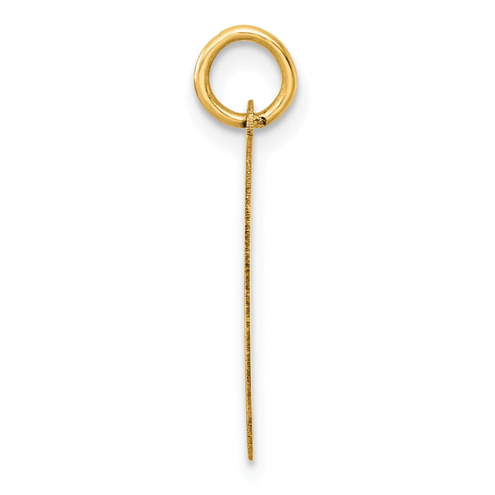 Lovely Rita's Charms & Pendants 14K Yellow Gold CLASS OF 2026 Cut-Out Heart Design Charm