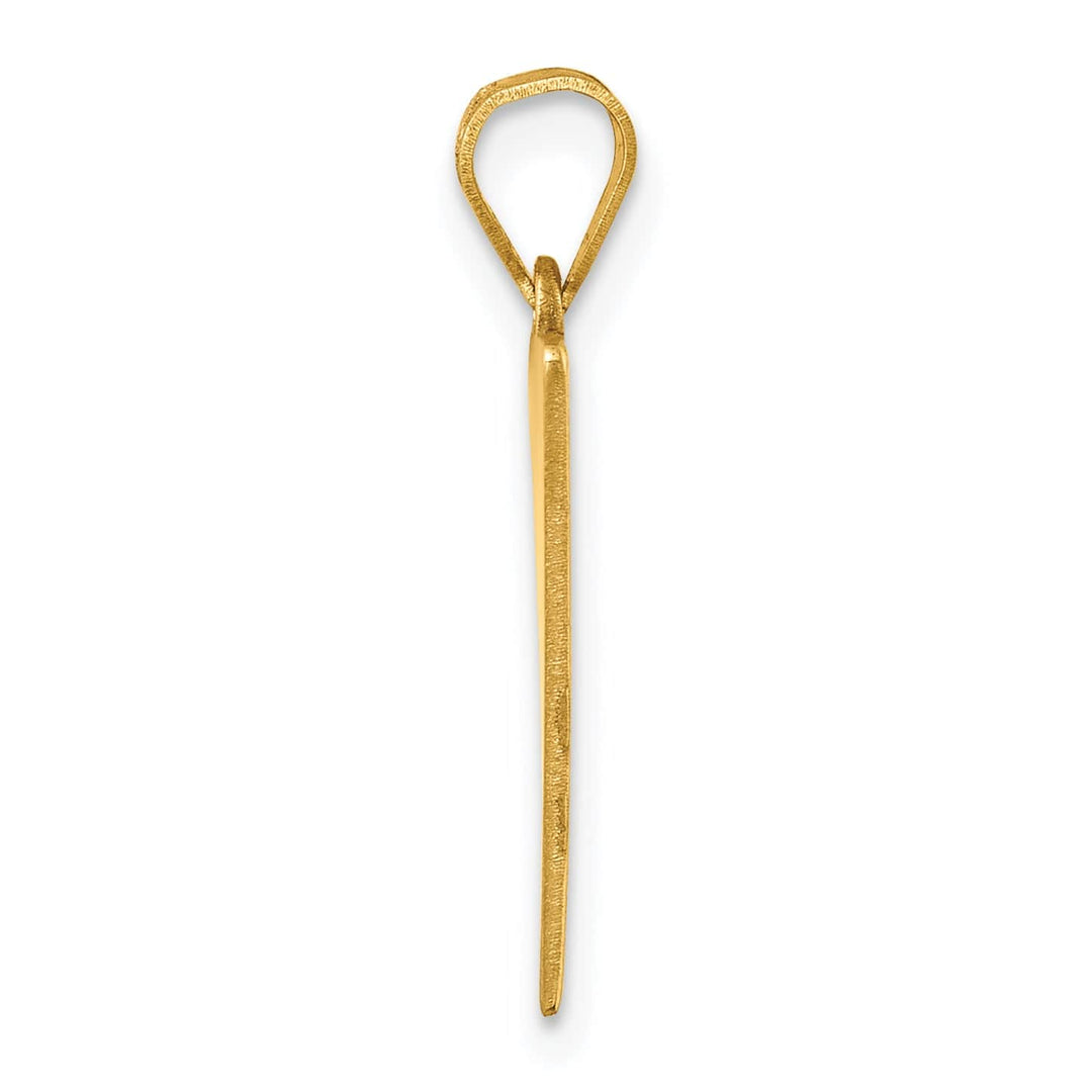 Lovely Rita's Charms & Pendants 14K Yellow Gold Class Of 2026 Rally Flag  Graduation Charm