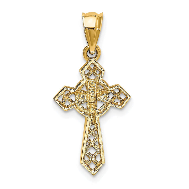 Lovely Rita's Charms & Pendants 14K Yellow Gold Classic Celtic Cross Pendant