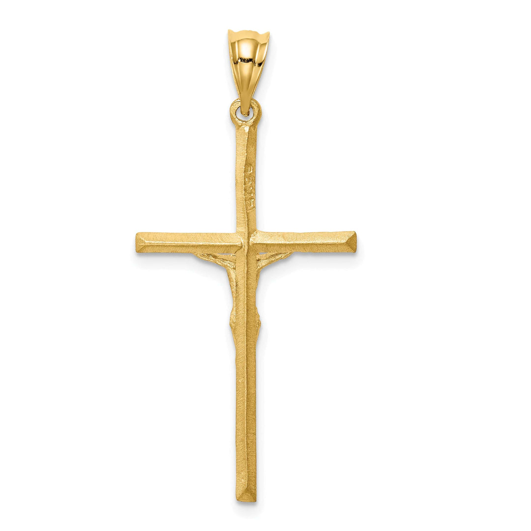 Lovely Rita's Charms & Pendants 14K Yellow Gold Classic & D.C Crucifix Cross Pendant