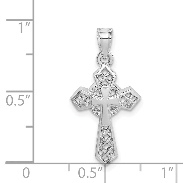 Lovely Rita's Charms & Pendants 14K Yellow Gold Classic Polished Celtic Cross Pendant