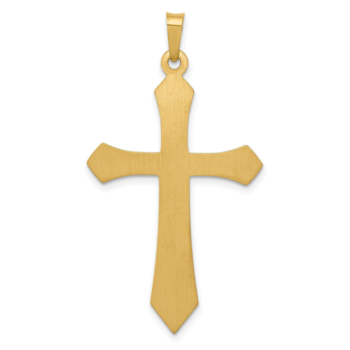 Lovely Rita's Charms & Pendants 14K Yellow Gold Classic Polished Passion Cross Pendant