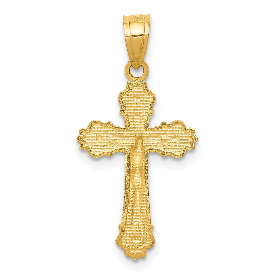 Lovely Rita's Charms & Pendants 14K Yellow Gold Classic Small Crucifix Cross Pendant