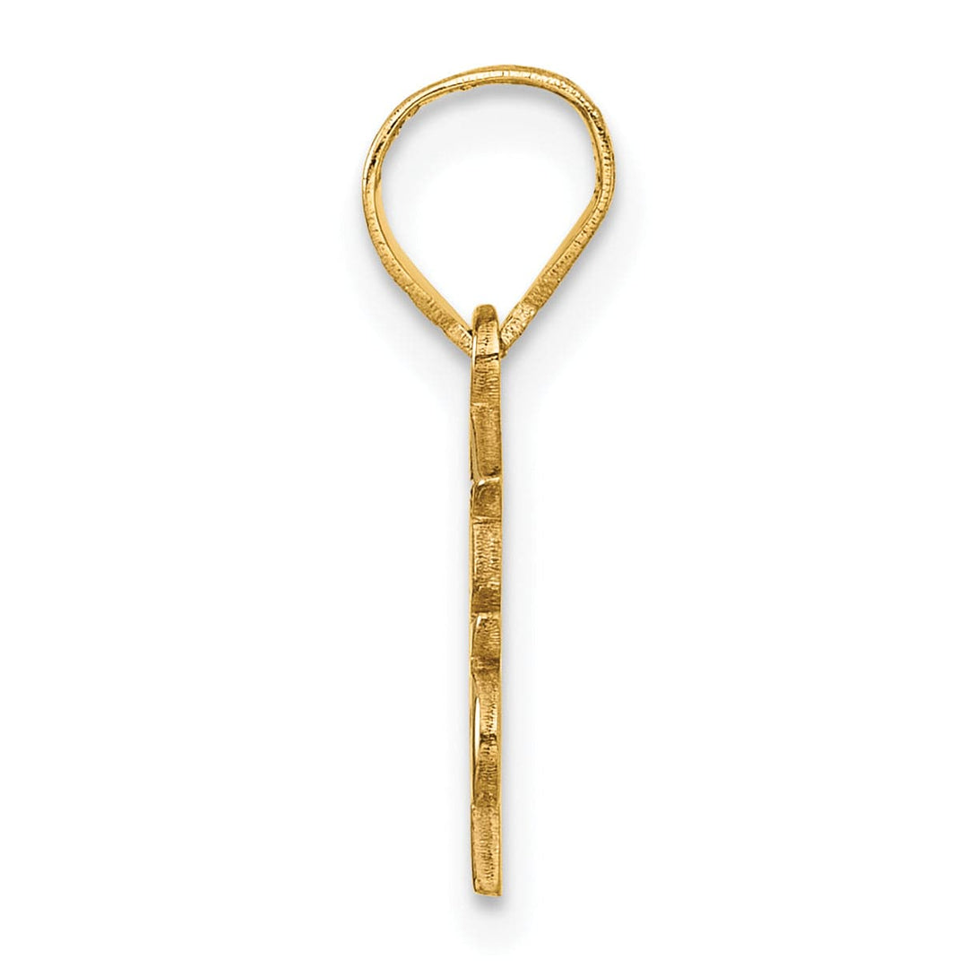 Lovely Rita's Charms & Pendants 14K Yellow Gold Graduation Cap 25 Tassel Charm