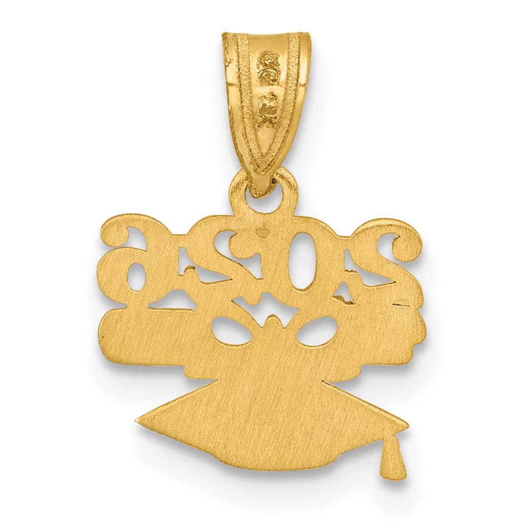 Lovely Rita's Charms & Pendants 14K Yellow Gold Graduation Cap and Diploma 2026 Charm