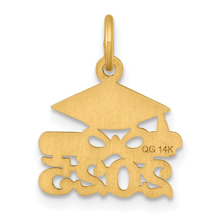 Lovely Rita's Charms & Pendants 14K Yellow Gold Graduation Cap Diploma 2025 Charm