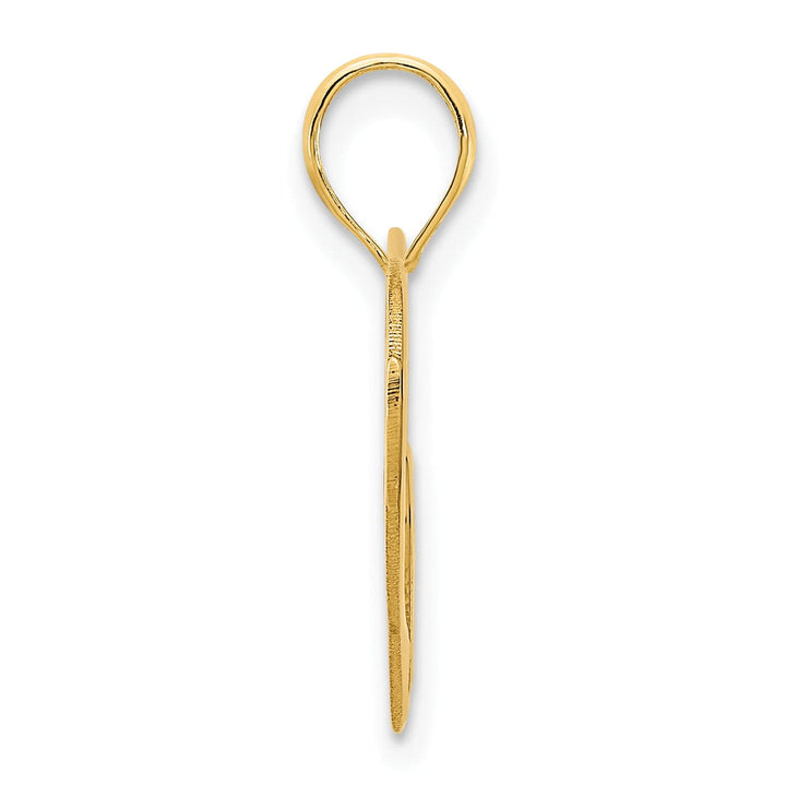 Lovely Rita's Charms & Pendants 14k Yellow Gold Heart in a Heart Pendant