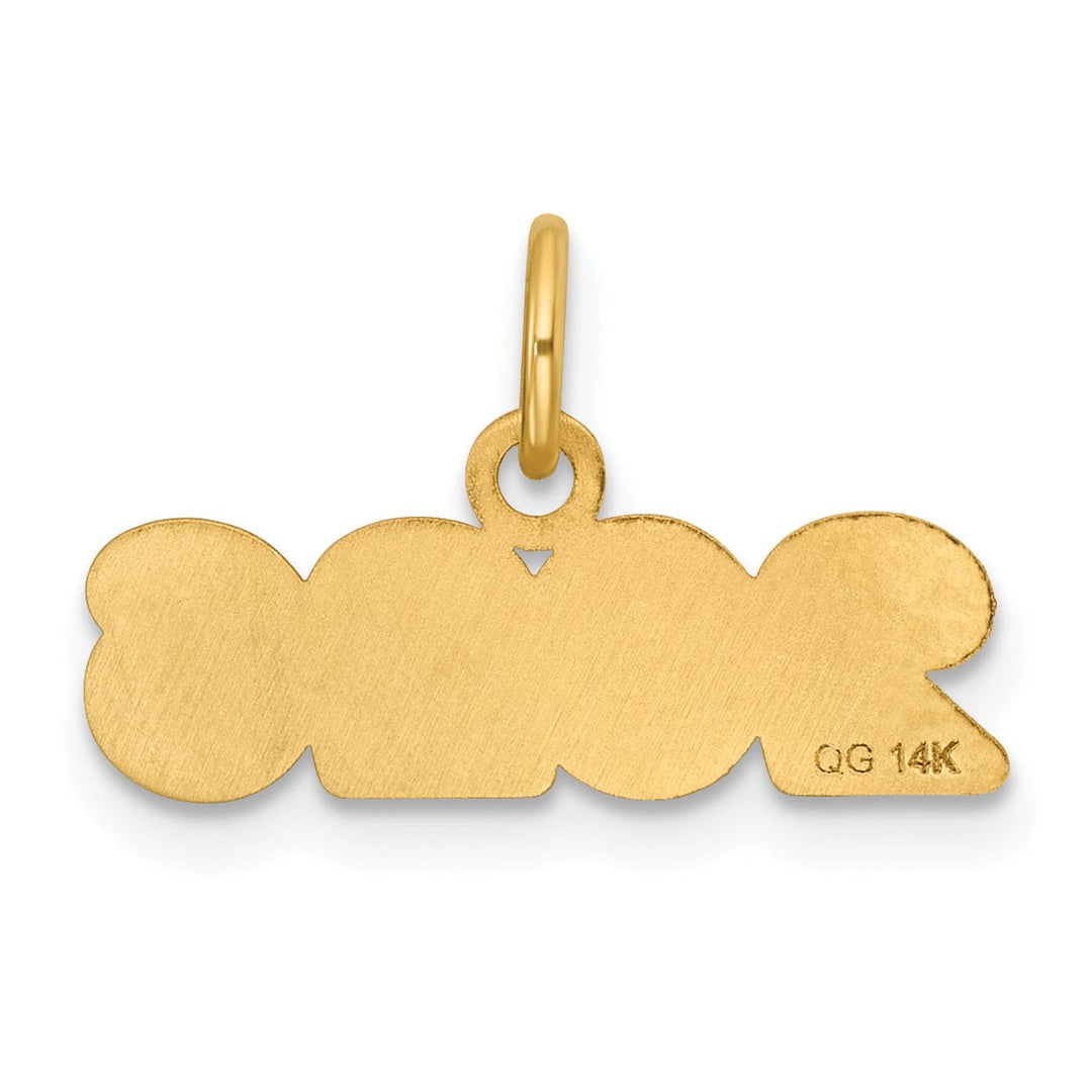 Lovely Rita's Charms & Pendants 14k Yellow Gold Horizontal Design 2026 Charm