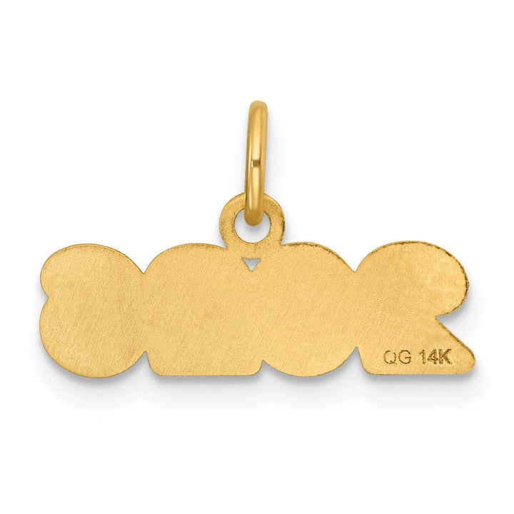 Lovely Rita's Charms & Pendants 14k Yellow Gold Horizontal Design 2026 Charm