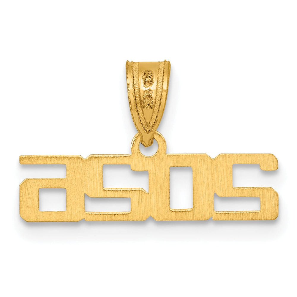 Lovely Rita's Charms & Pendants 14k Yellow Gold  Horizontal Design Class Of 2026 Charm
