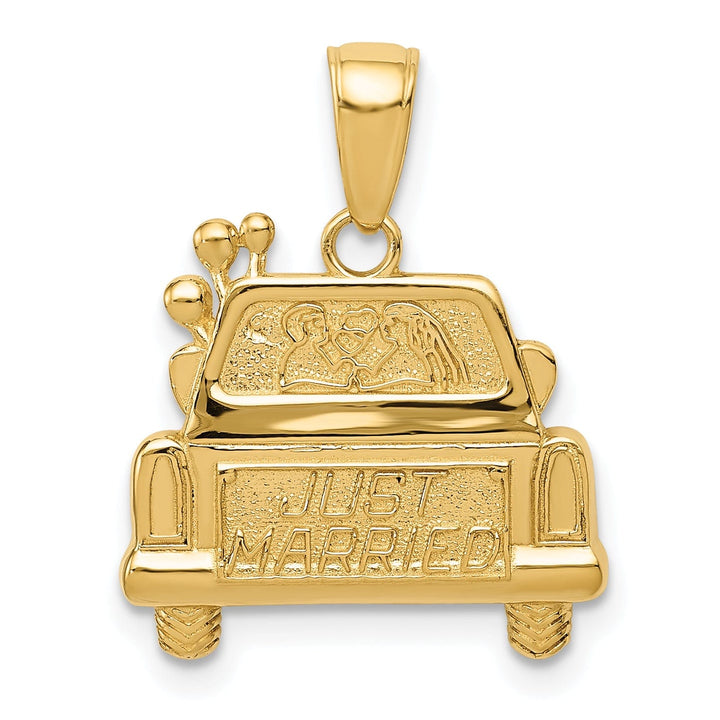 Lovely Rita's Charms & Pendants 14k Yellow Gold Polished Finish Just Married Pendant