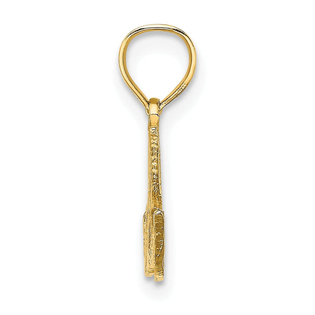 Lovely Rita's Charms & Pendants 14k Yellow Gold Polished HAPPY ANNIVERSARY Pendant