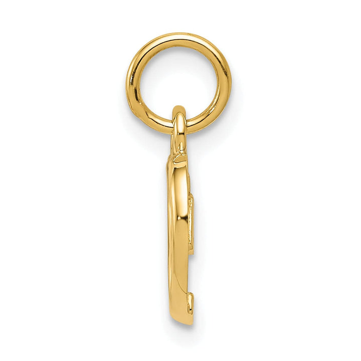 Lovely Rita's Charms & Pendants 14k Yellow Gold Polished Heart Pendant