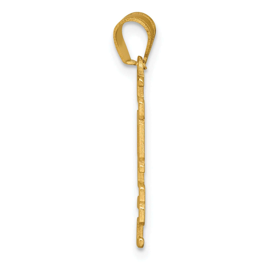 Lovely Rita's Charms & Pendants 14K Yellow Gold Polished Vertical 2025 Charm