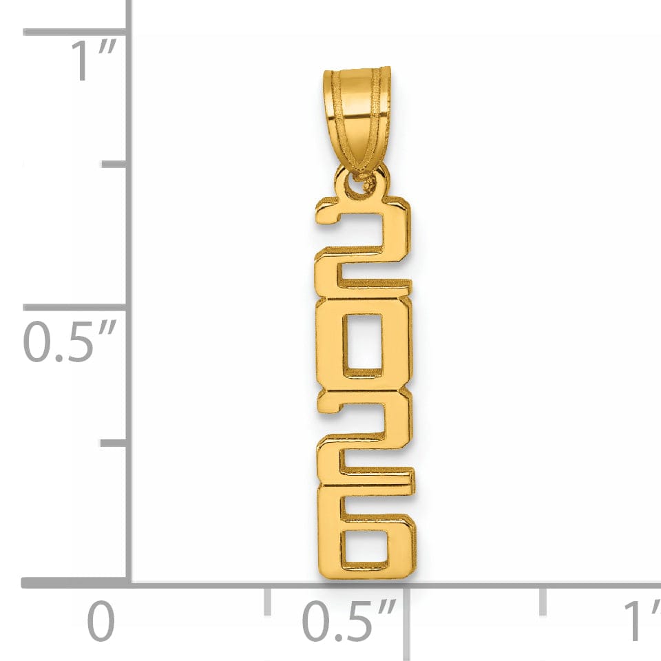 Lovely Rita's Charms & Pendants 14K Yellow Gold Polished Vertical Shape 2026 Charm