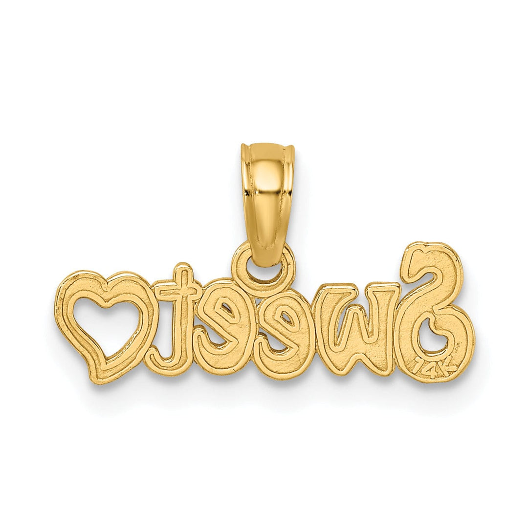 Lovely Rita's Charms & Pendants 14k Yellow Gold Sweet Heart Charm Pendant