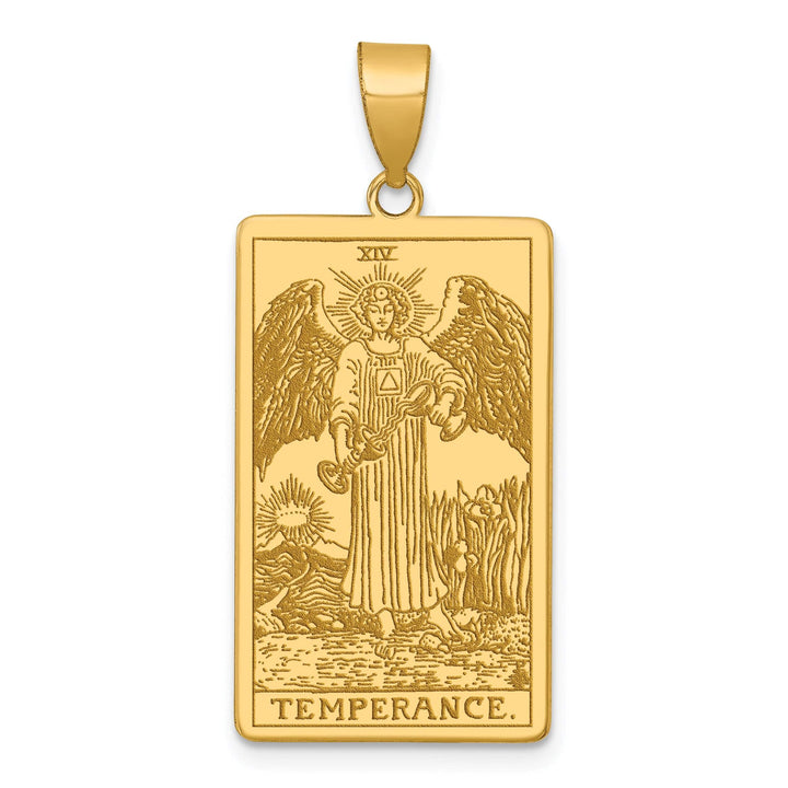 Lovely Rita's Charms & Pendants 14kt Yellow Gold The Empress Tarot Card Pendant