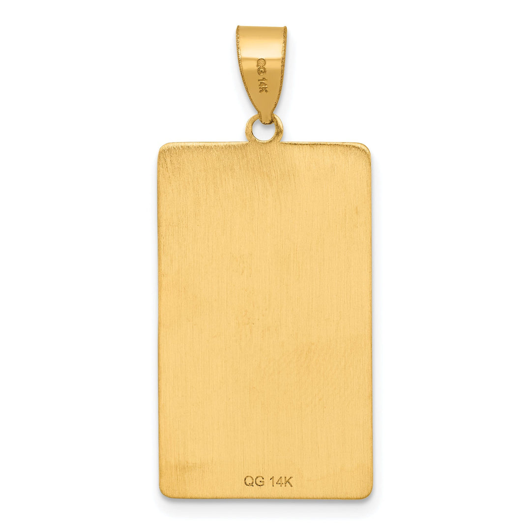 Lovely Rita's Charms & Pendants 14kt Yellow Gold The Hierophant Tarot Card Pendant