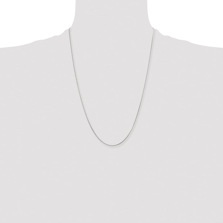 Chisel Stainless Steel 1.2mm Square Snake Chain