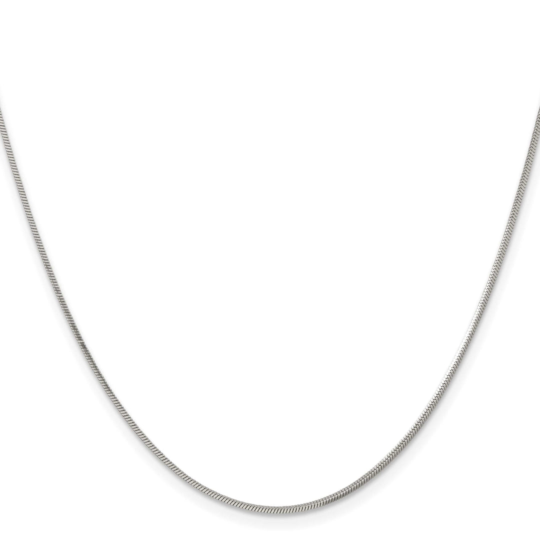 Chisel Stainless Steel 1.2mm Square Snake Chain