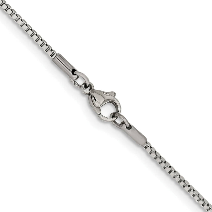 Chisel Stainless Steel 1.5mm Box Chain