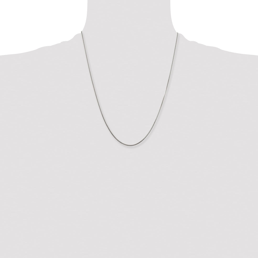Chisel Stainless Steel 1.5mm Square Snake Chain