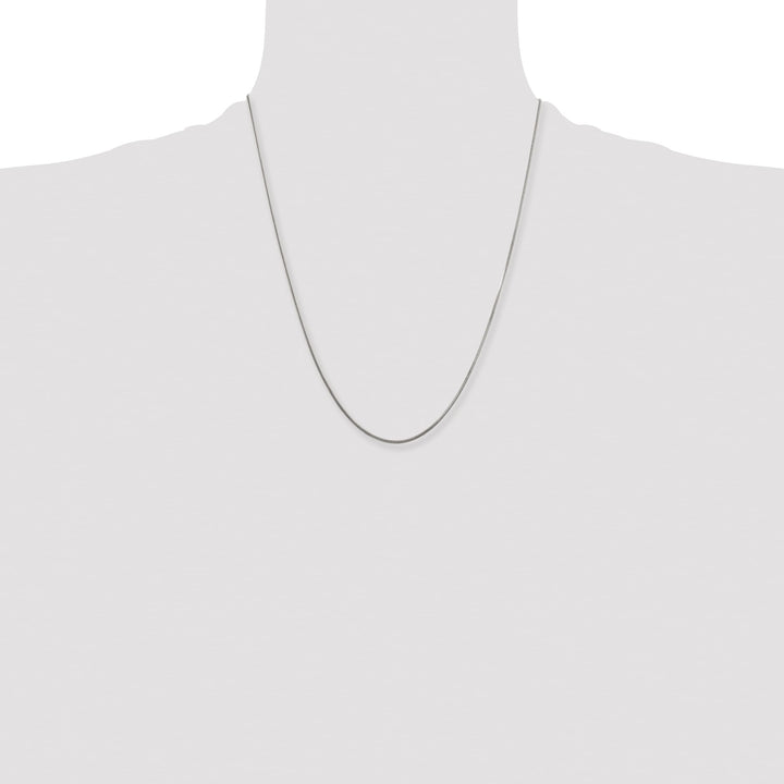 Chisel Stainless Steel 1.5mm Square Snake Chain