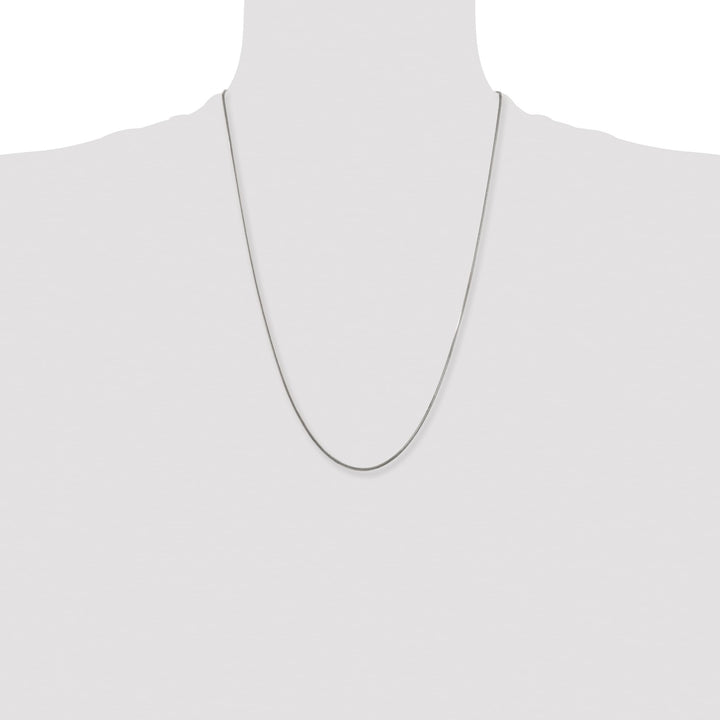 Chisel Stainless Steel 1.5mm Square Snake Chain