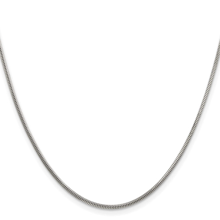 Chisel Stainless Steel 1.5mm Square Snake Chain