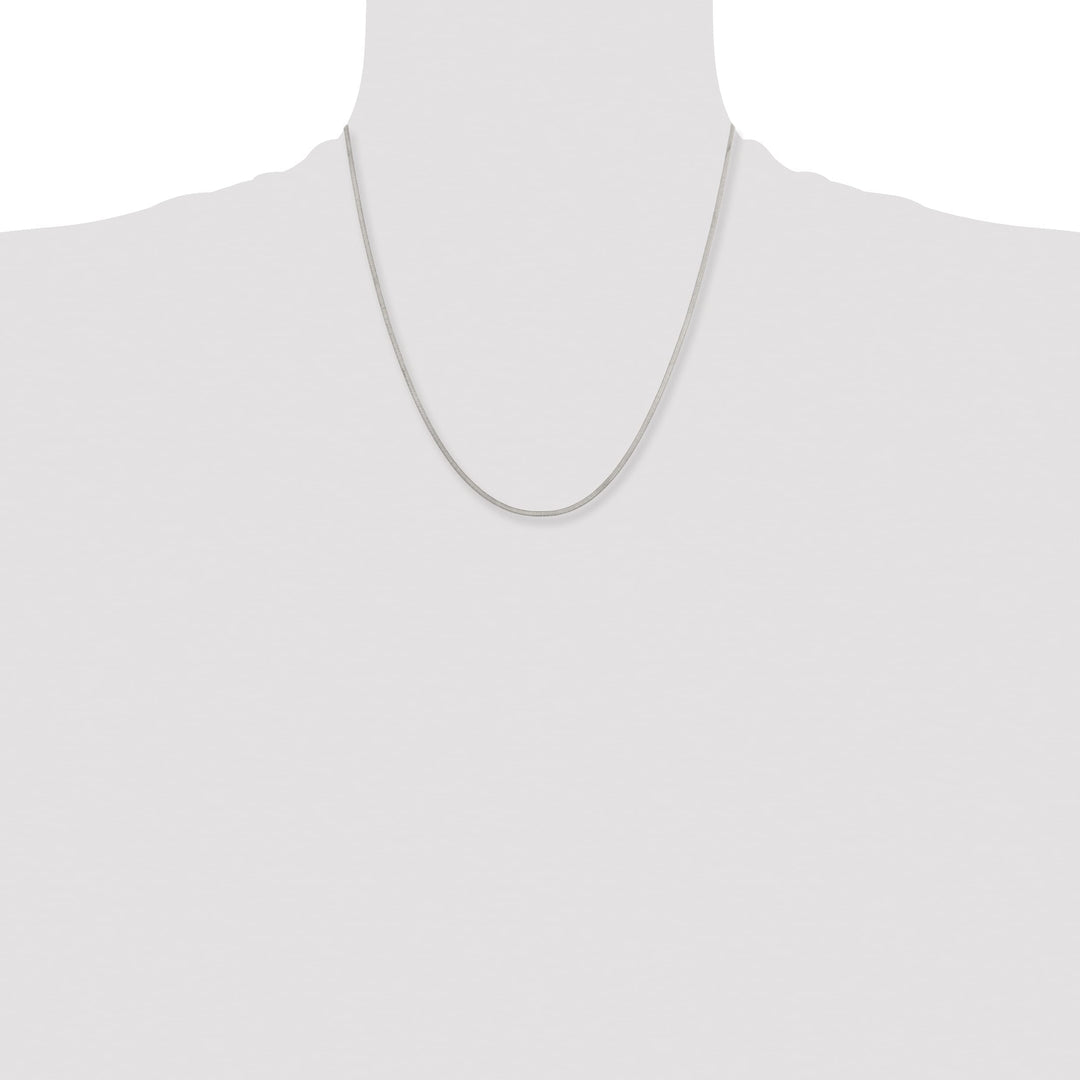 Chisel Stainless Steel 1.8mm Herringbone Chain