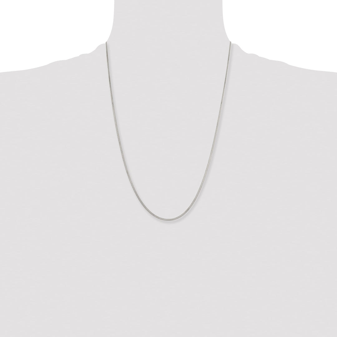 Chisel Stainless Steel 1.8mm Herringbone Chain
