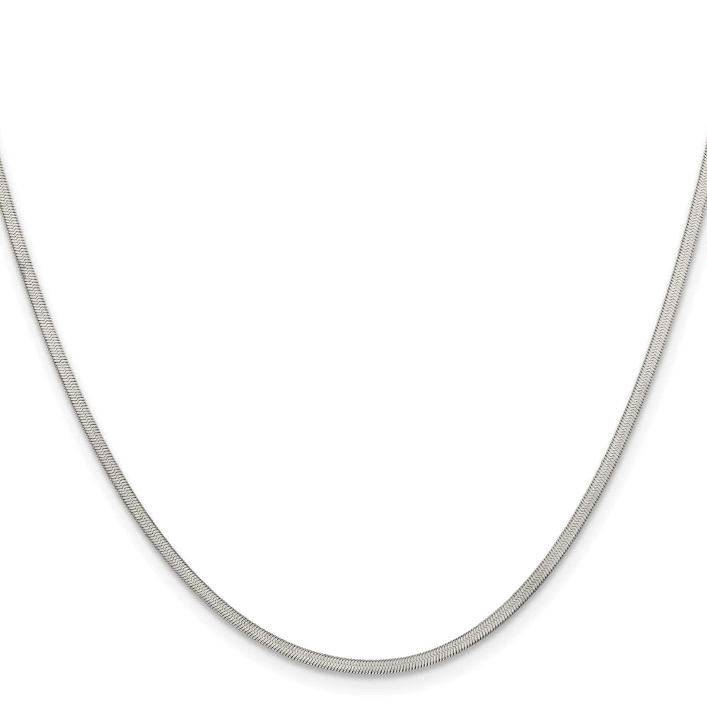 Chisel Stainless Steel 1.8mm Herringbone Chain