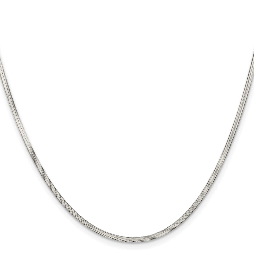 Chisel Stainless Steel 1.8mm Herringbone Chain