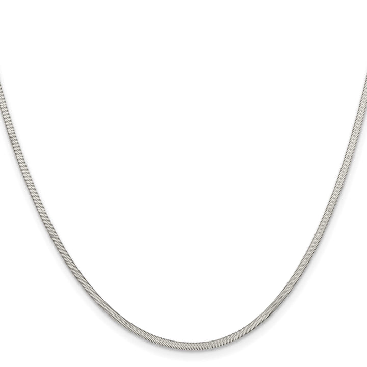 Chisel Stainless Steel 1.8mm Herringbone Chain