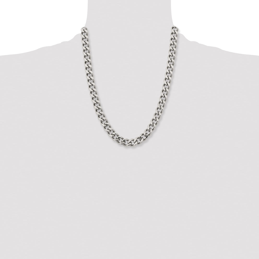 Chisel Stainless Steel 11.5mm Curb Chain