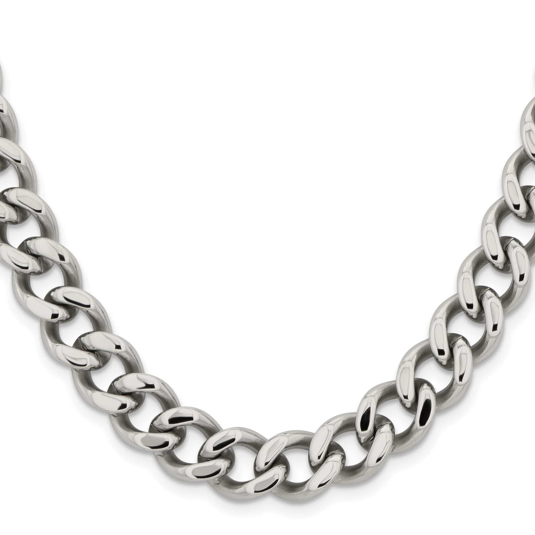Chisel Stainless Steel 11.5mm Curb Chain