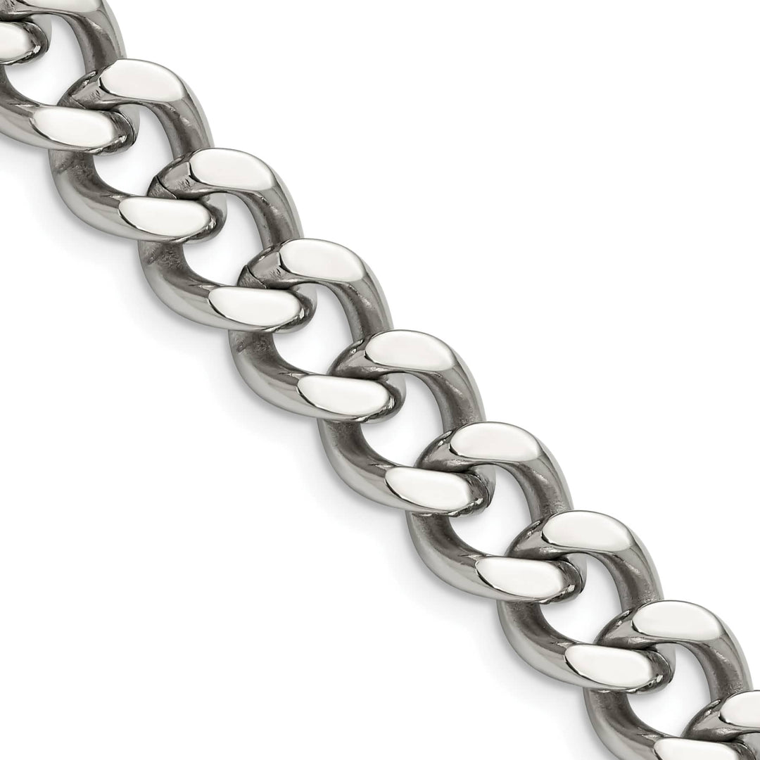 Chisel Stainless Steel 11.5mm Curb Chain