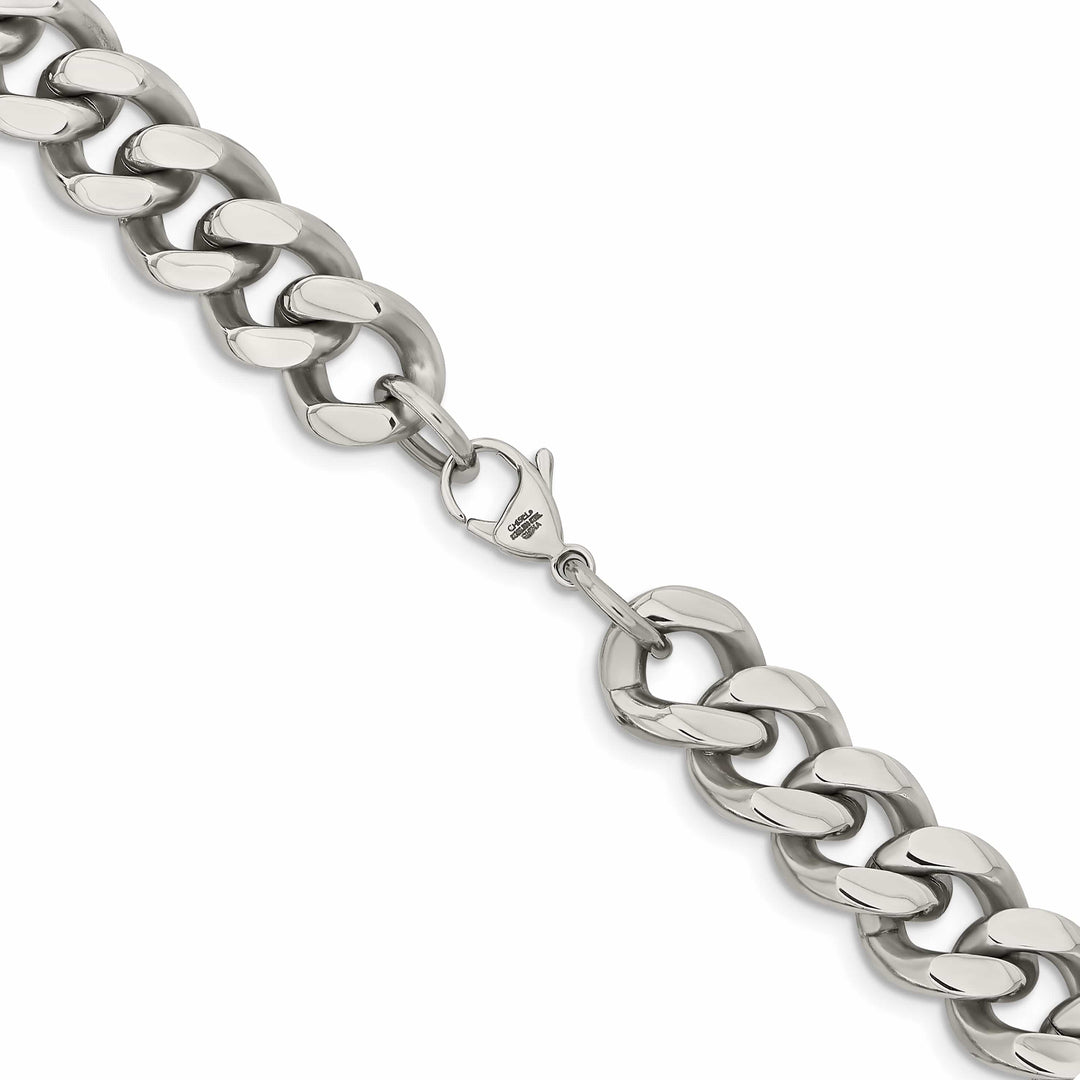 Chisel Stainless Steel 13.75mm Curb Chain