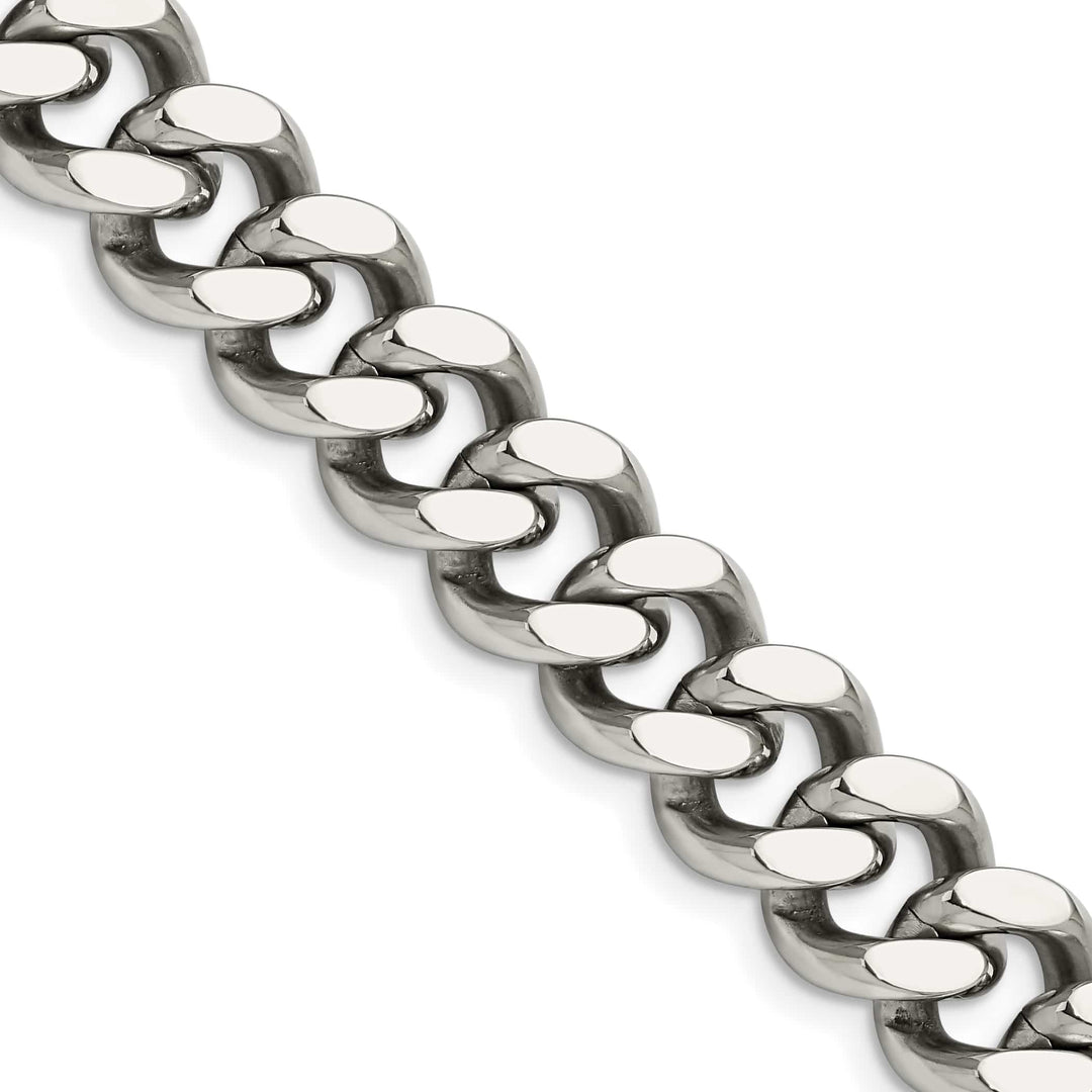 Chisel Stainless Steel 13.75mm Curb Chain